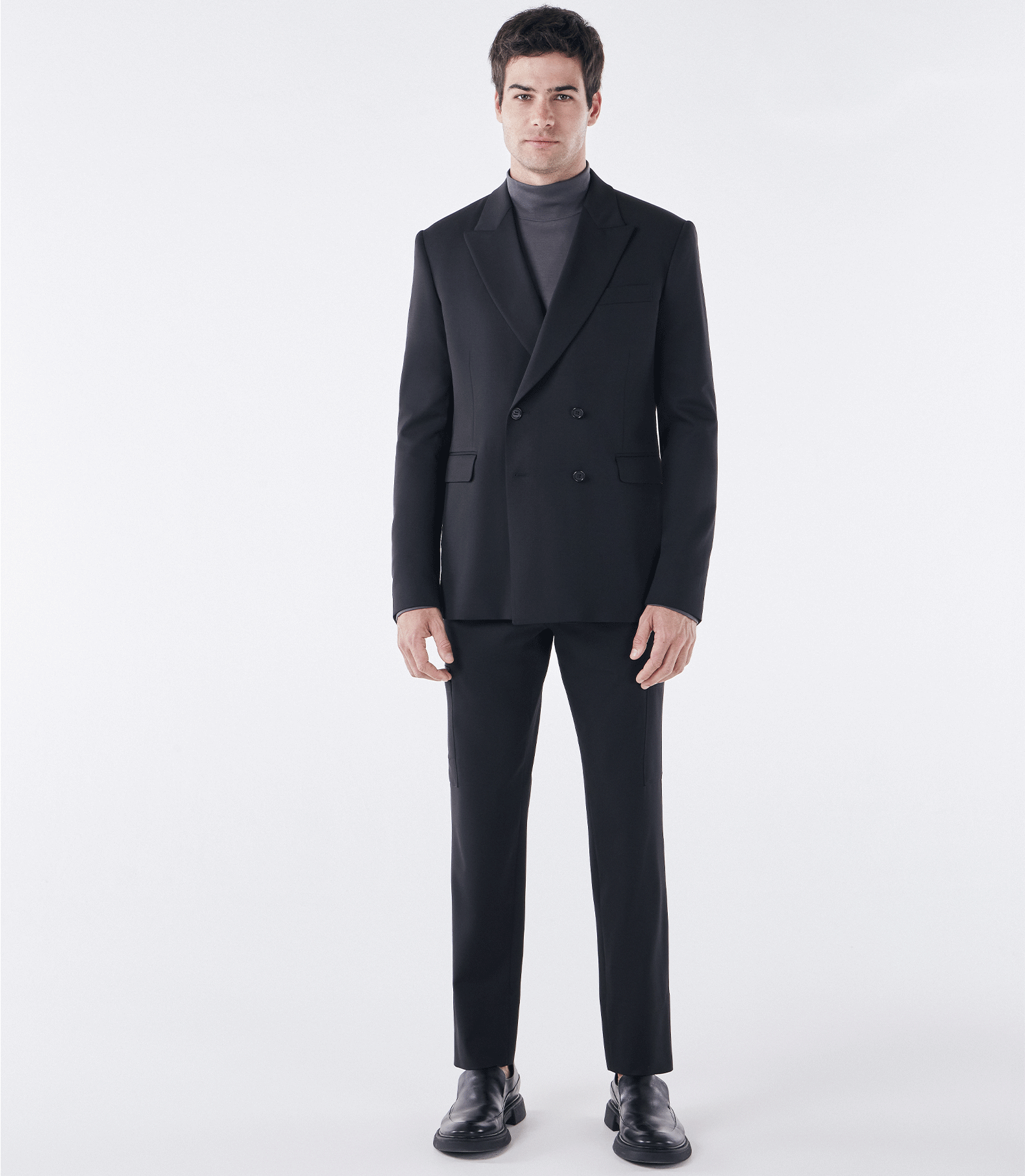 Blazer Jaquetão Alfaiataria Super 120s Preto