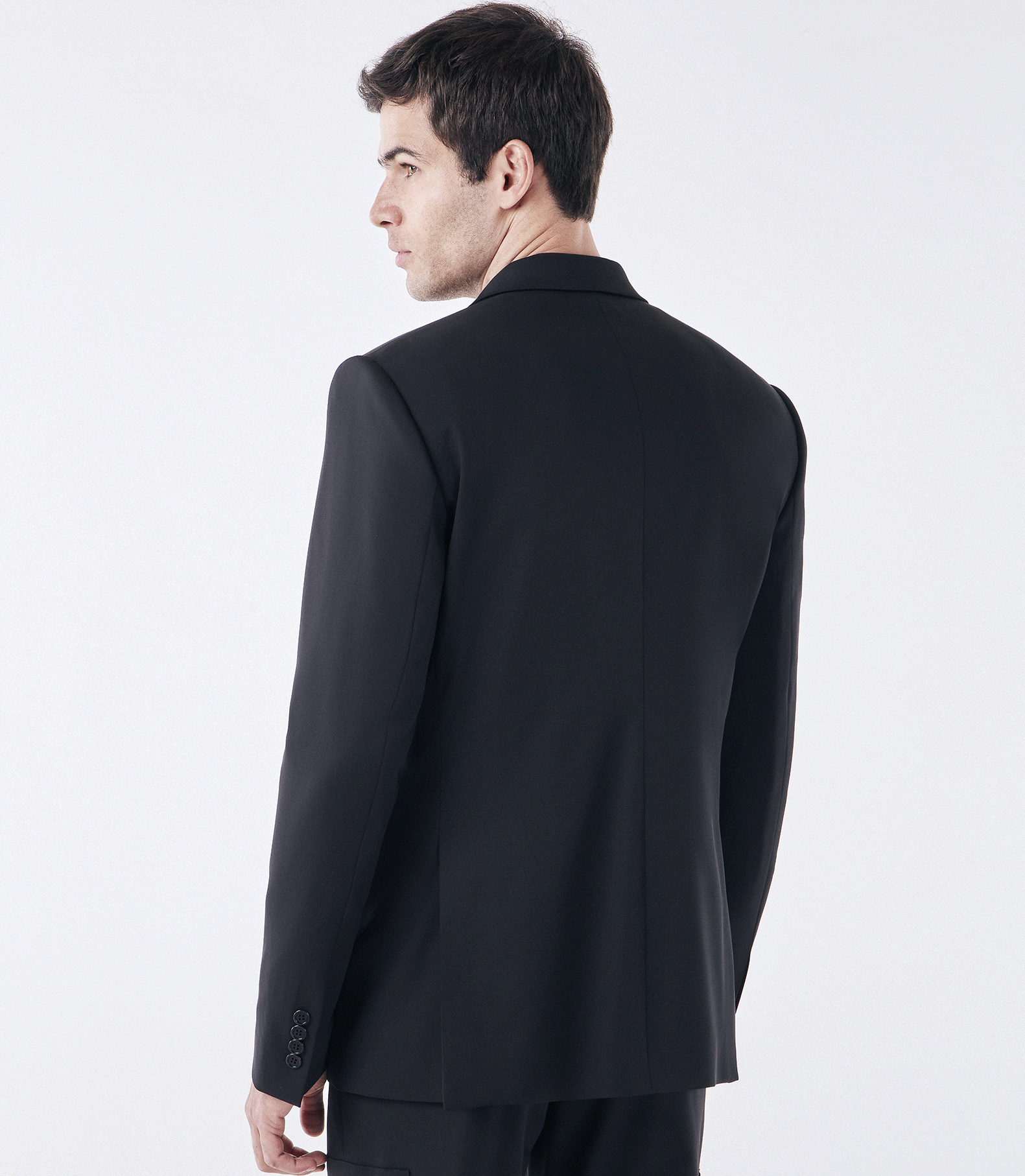 Blazer Jaquetão Alfaiataria Super 120s Preto
