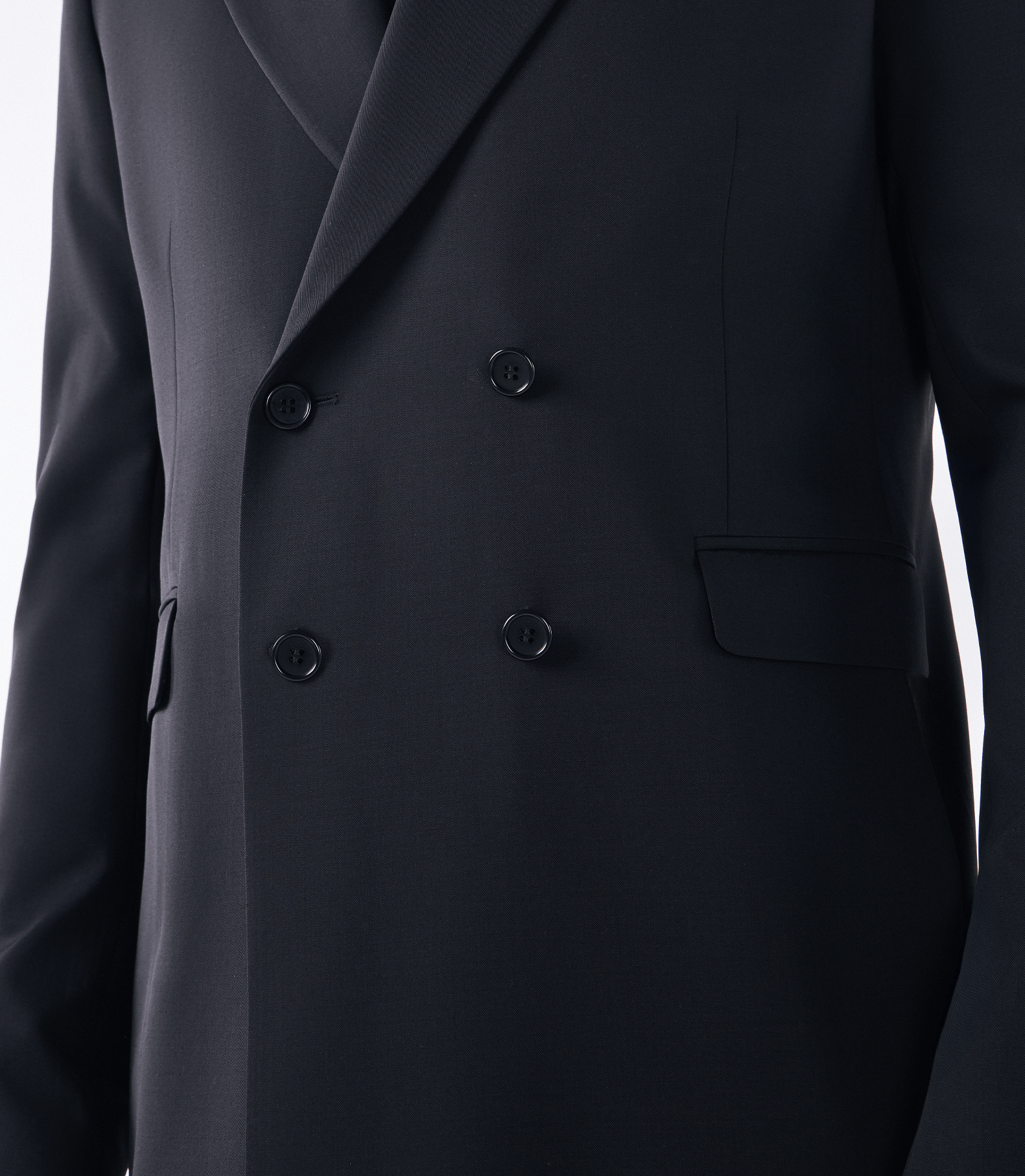 Blazer Jaquetão Alfaiataria Super 120s Preto