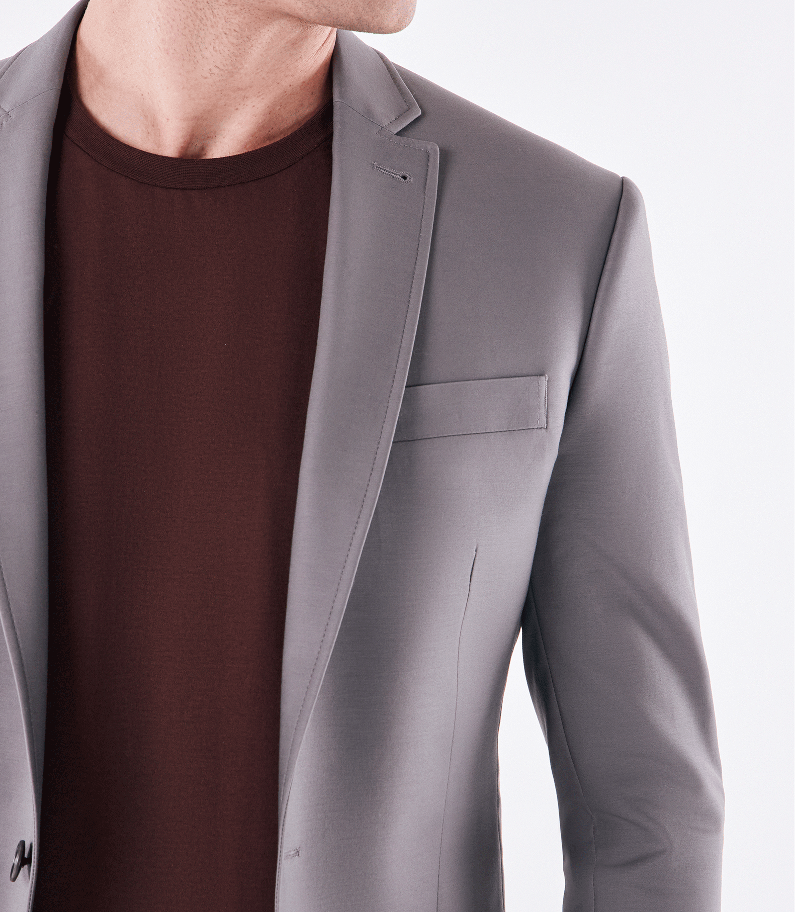 Blazer Live Liso Cinza