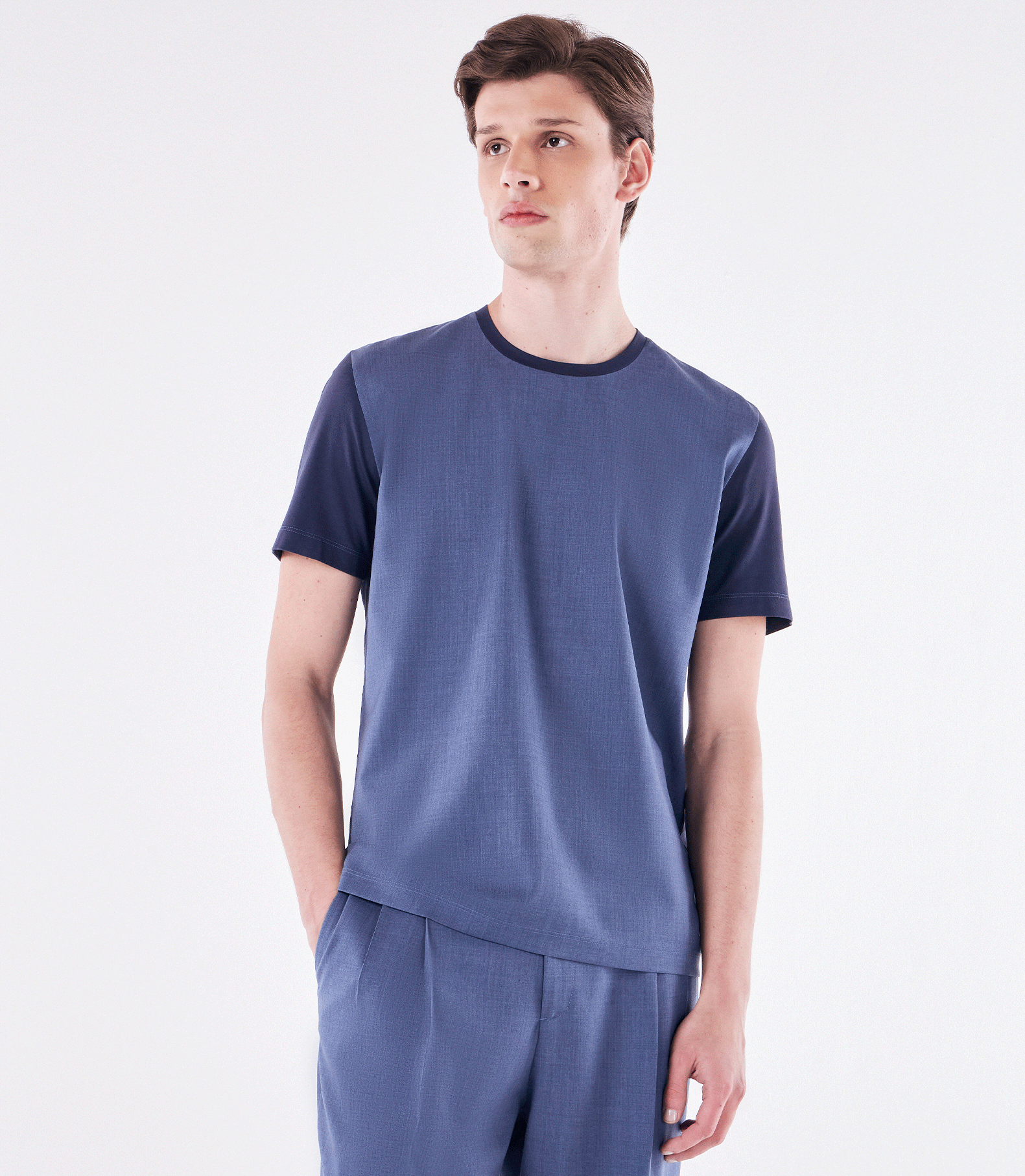 Camiseta Recorte Tailor Air Azul