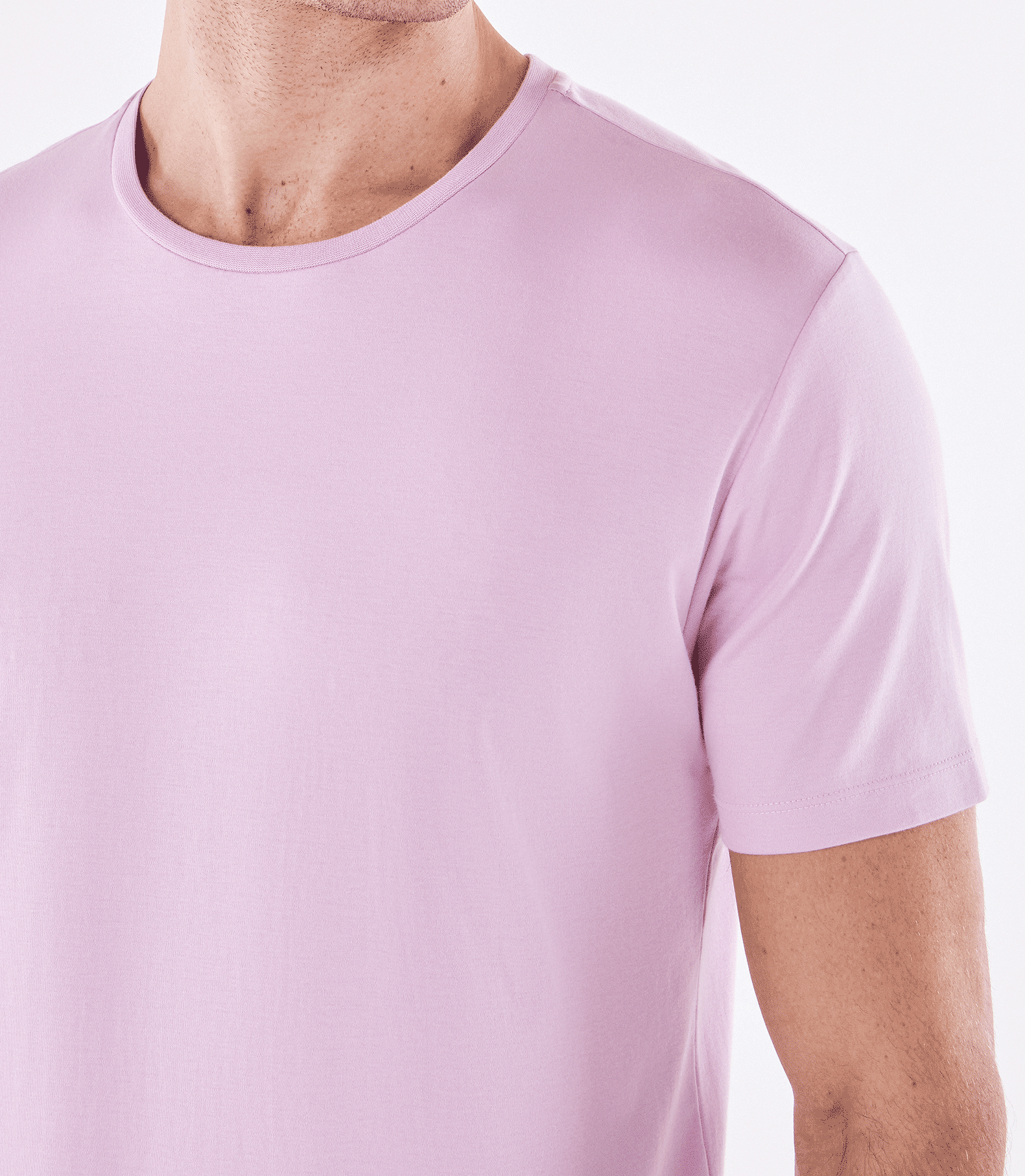 Camiseta Interloque Fio 140 Lilás