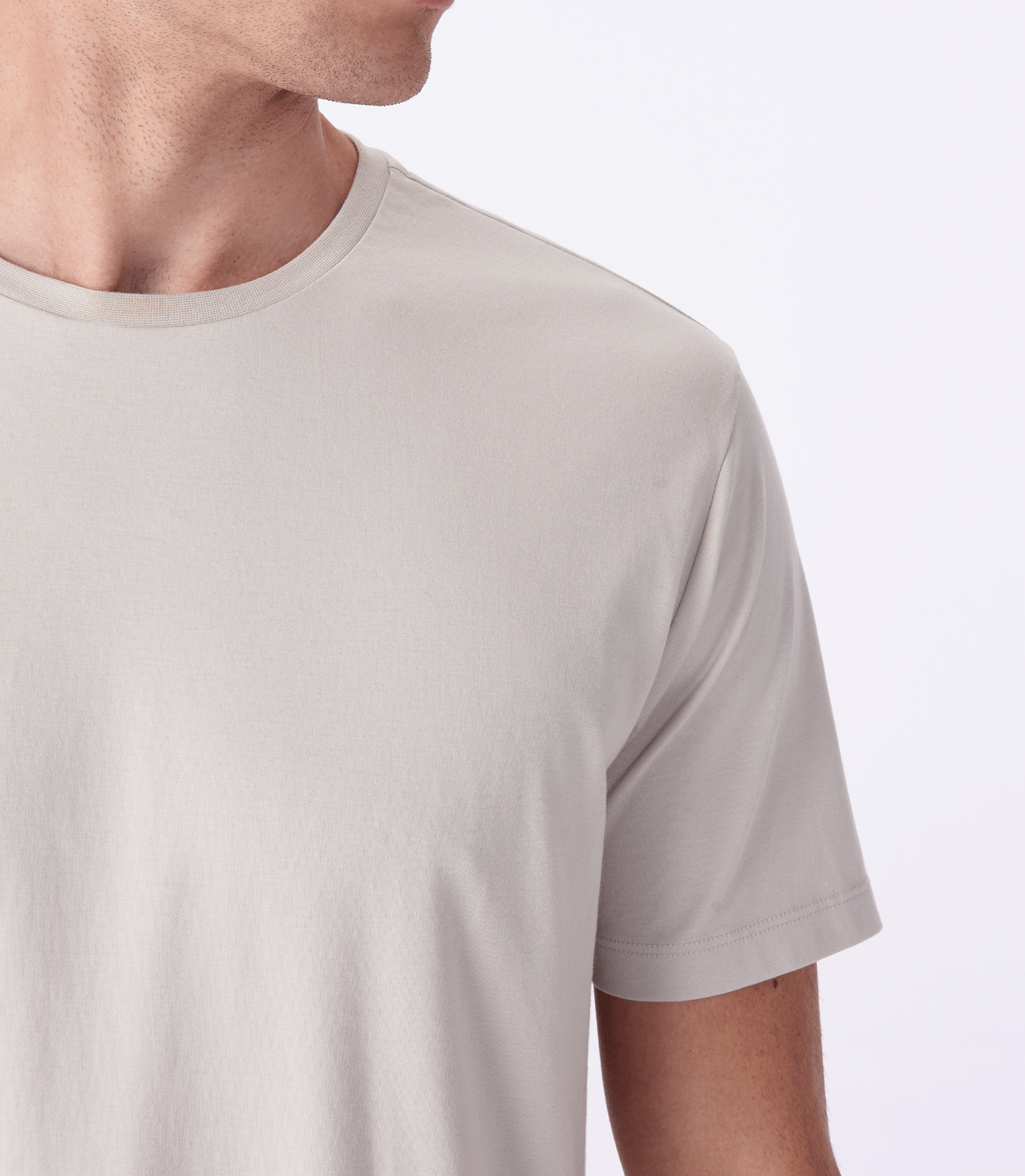 Camiseta Interloque Fio 140 Cinza