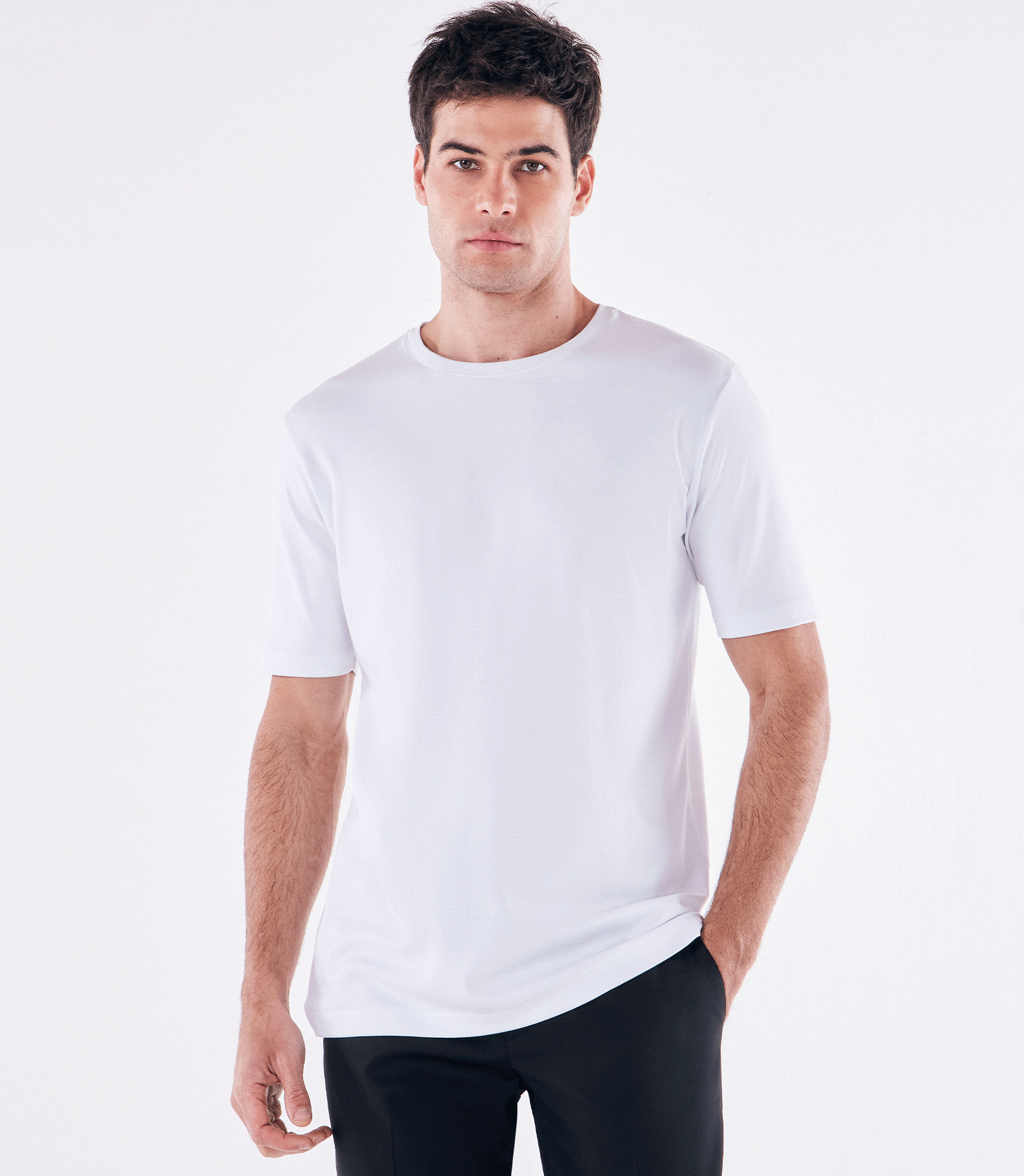 Camiseta Interloque Fio 140 Branco
