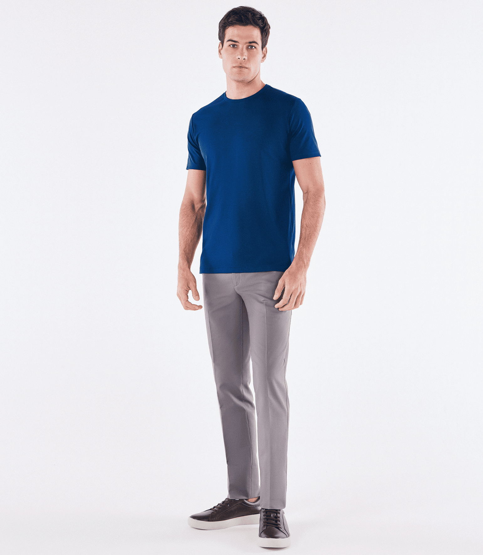 Camiseta Interloque Fio 140 Azul