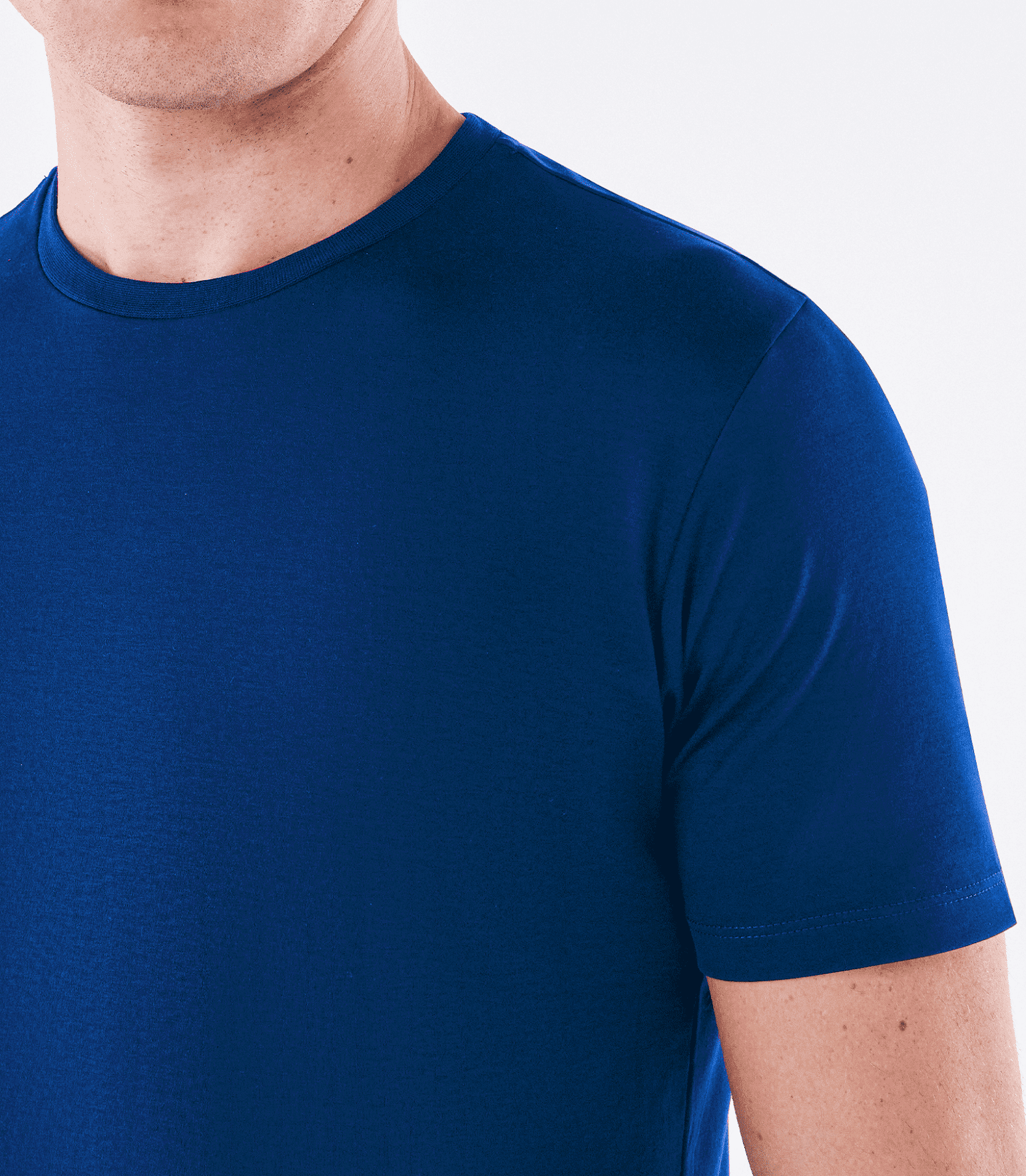 Camiseta Interloque Fio 140 Azul