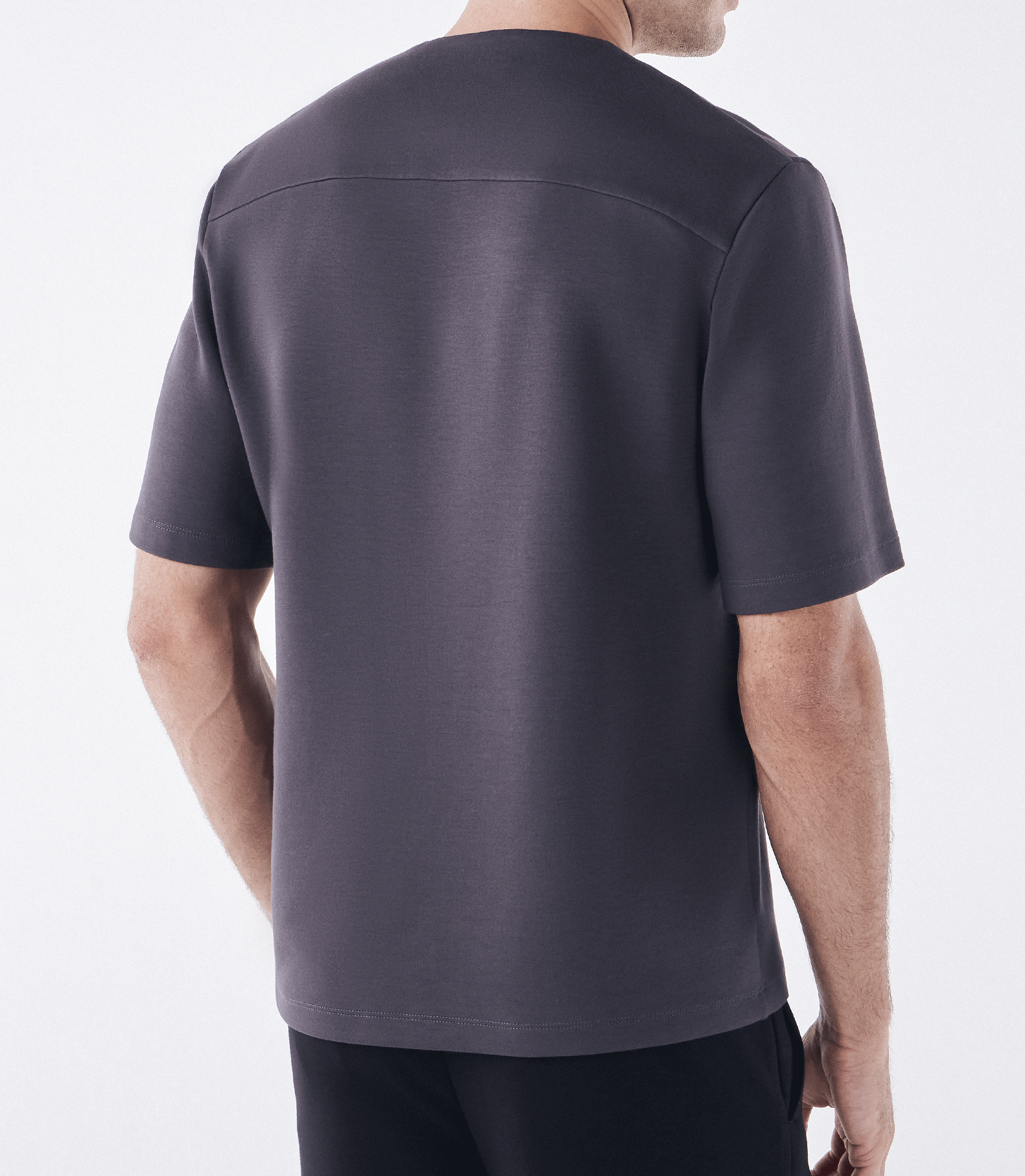 Camiseta Zíper Homemeeting Cinza