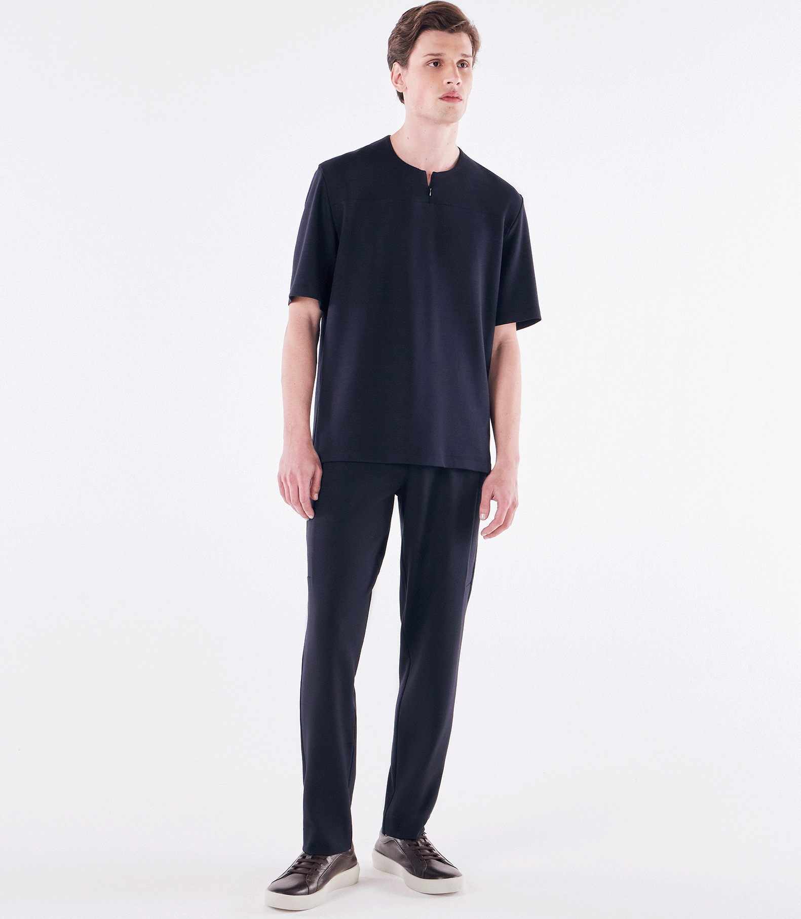 Camiseta Zíper Homemeeting Preto
