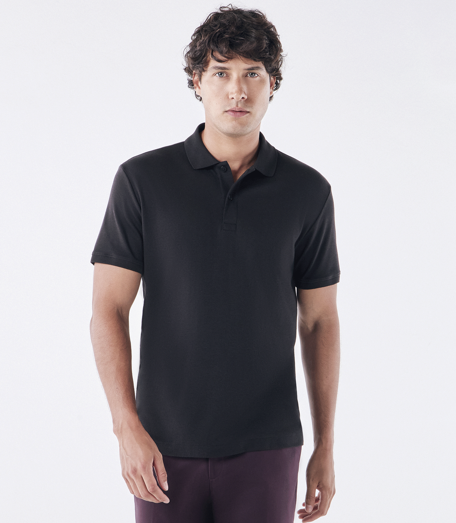 Polo Pima Clássica Preto