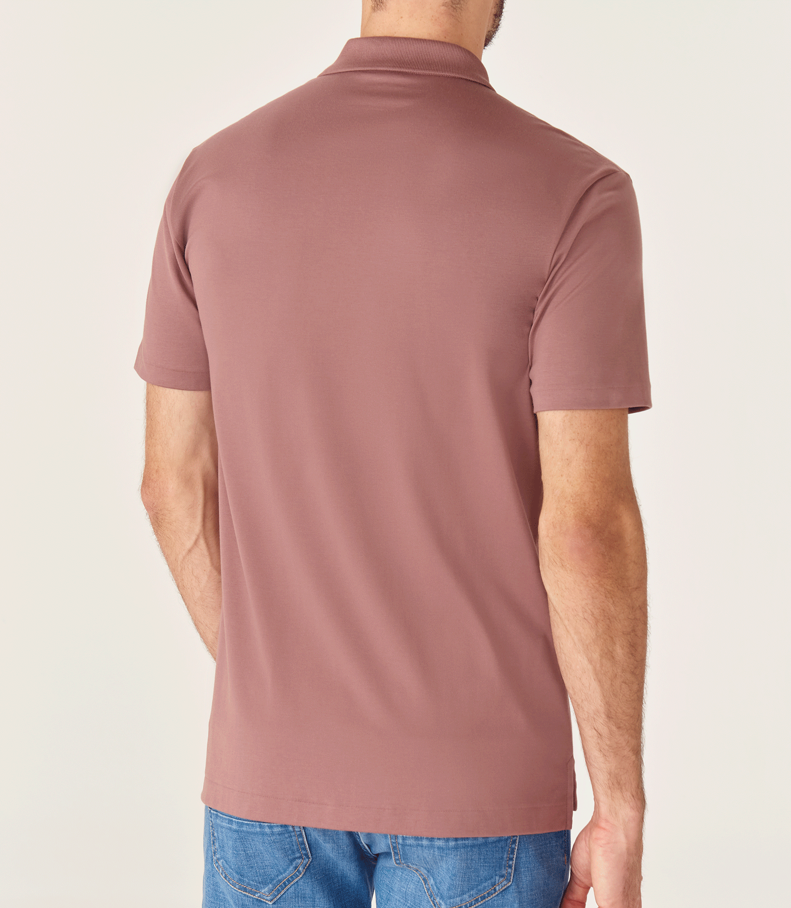 Polo Interloque Fio 140 Rosa