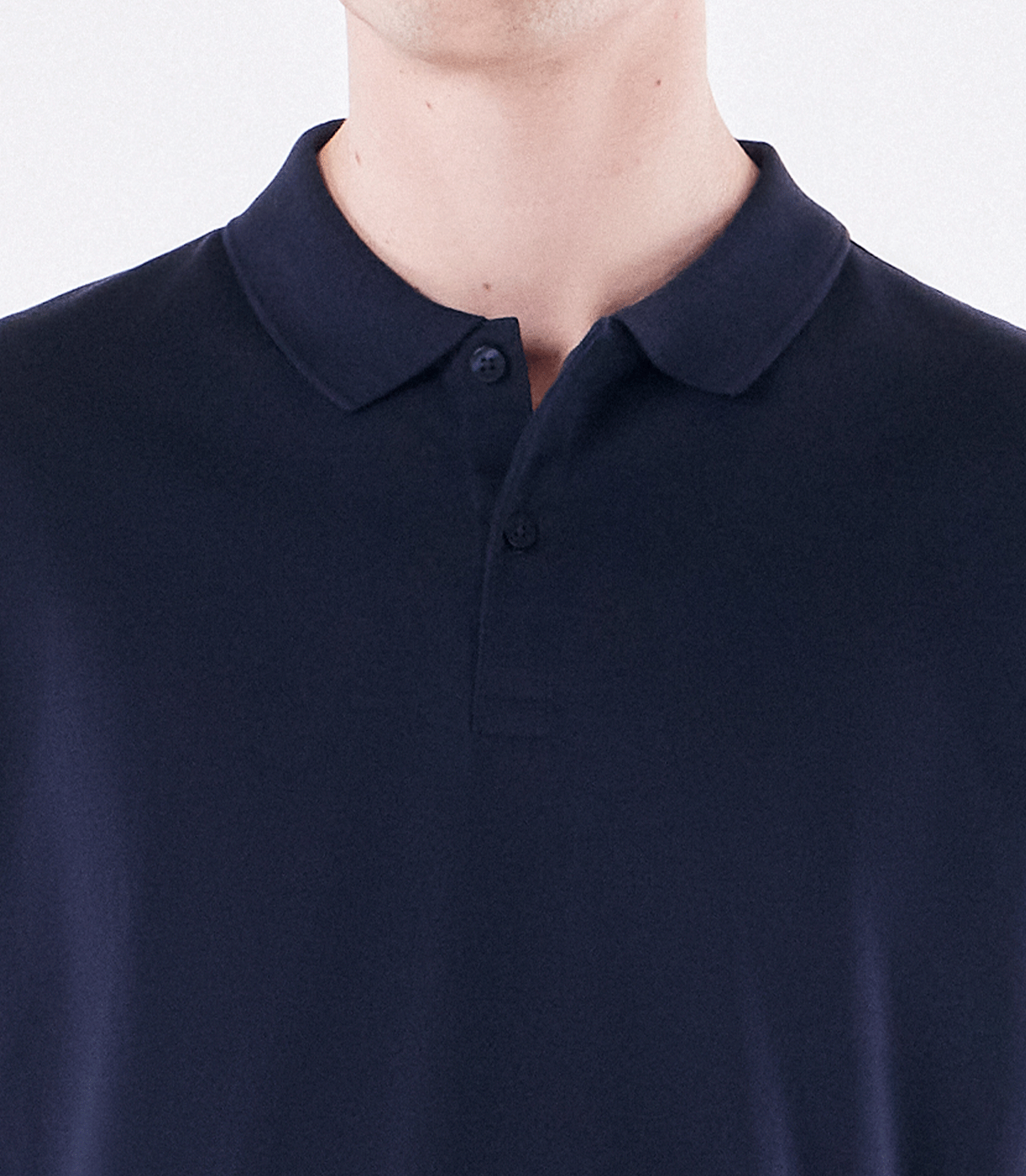 Polo Interloque Fio 140 Azul