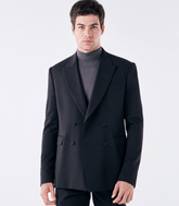 Blazer Jaquetão Alfaiataria Super 120s Preto