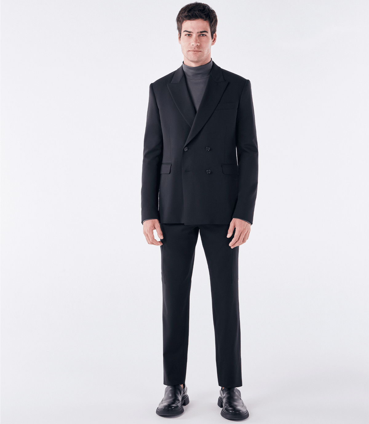 Blazer Jaquetão Alfaiataria Super 120s Preto