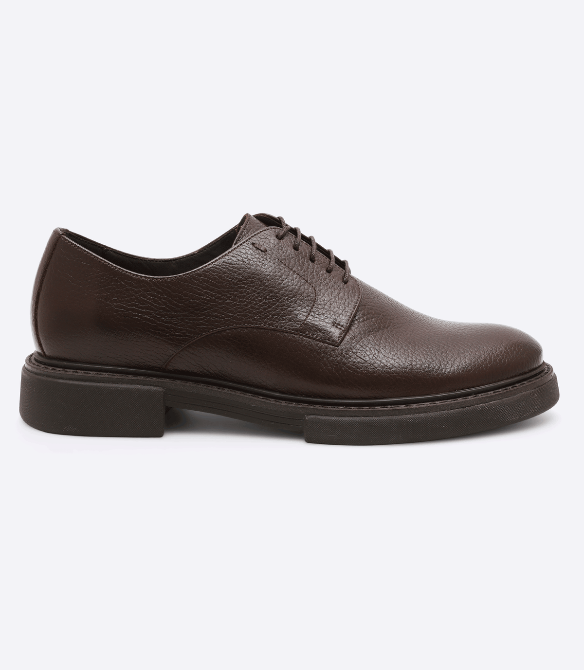 Sapato Derby Floater Sola Block Marrom