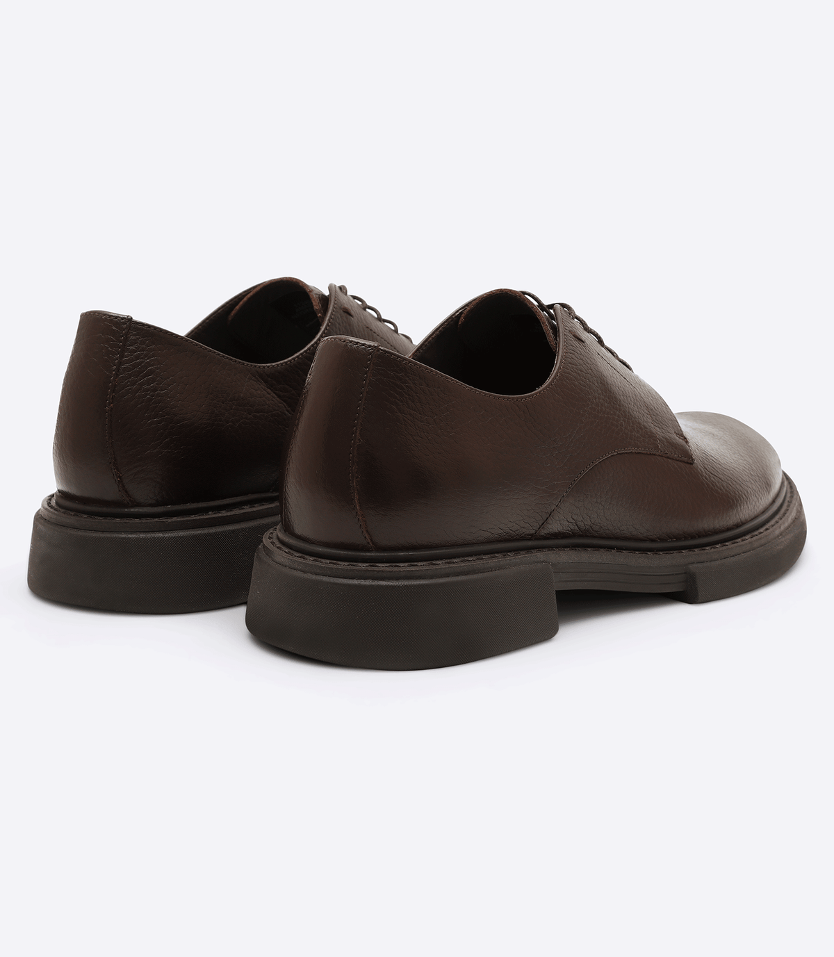 Sapato Derby Floater Sola Block Marrom