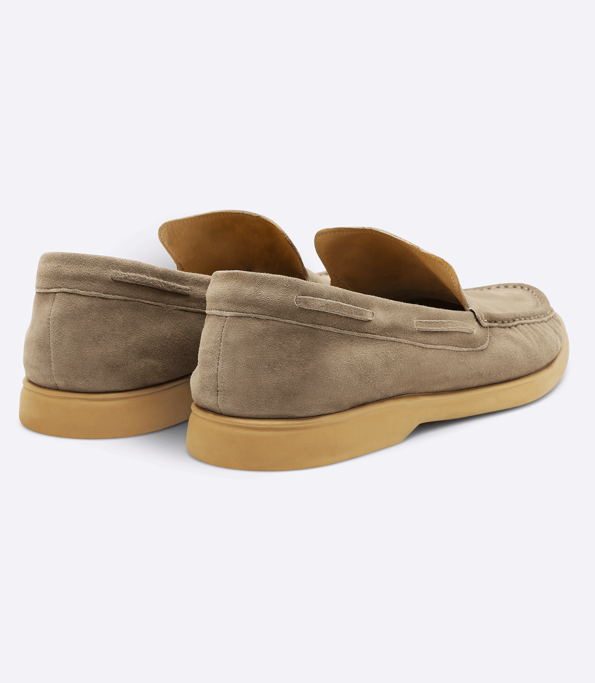 Mocassim Comfy Camurça Cinza