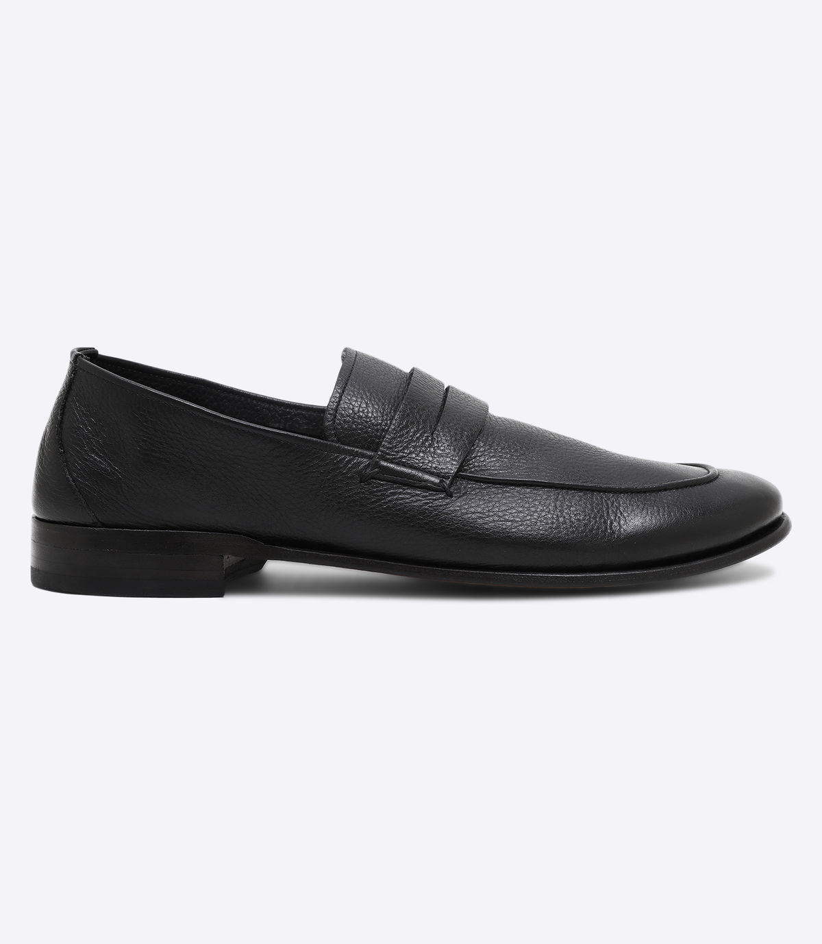 Mocassim Social Comfy Sola Couro Preto