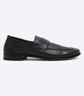 Mocassim Social Comfy Sola Couro Preto