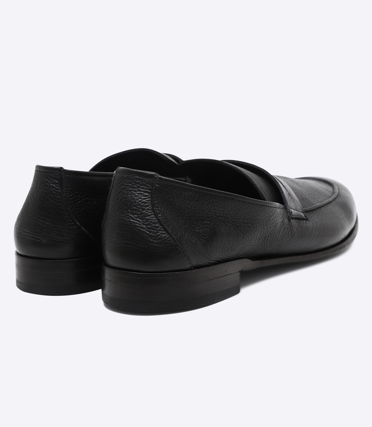 Mocassim Social Comfy Sola Couro Preto