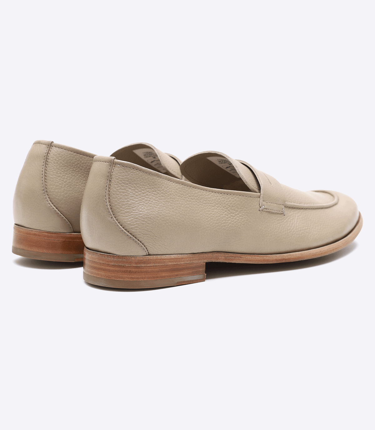 Mocassim Social Comfy Sola Couro Bege