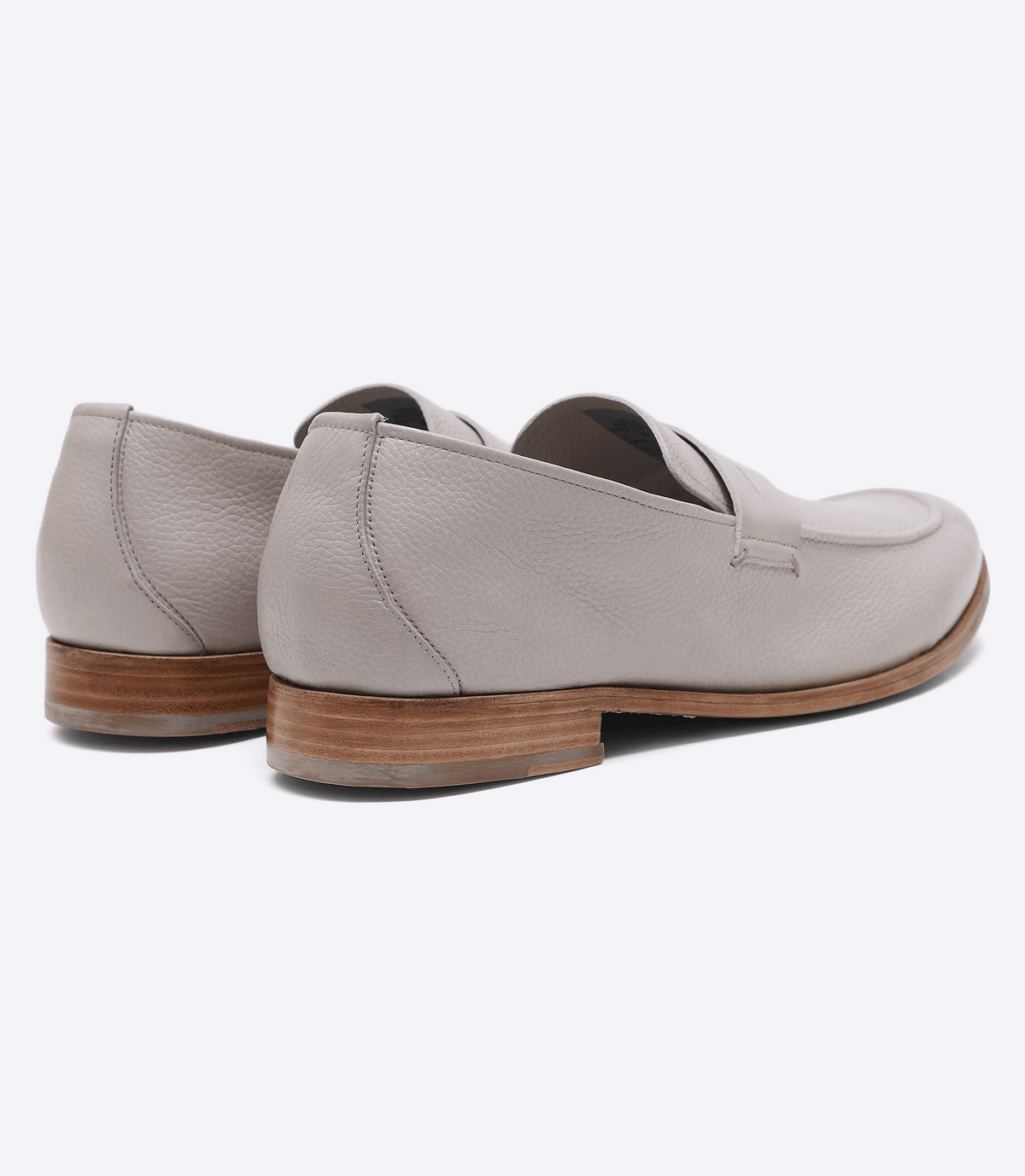 Mocassim Social Comfy Sola Couro Cinza