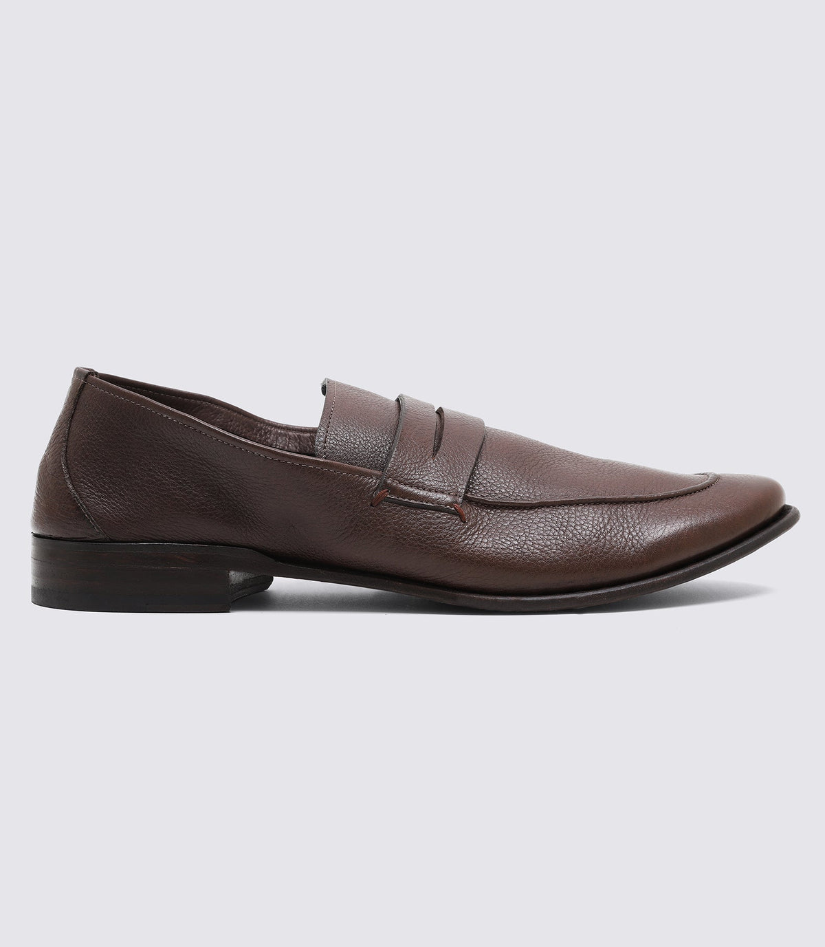 Mocassim Social Comfy Sola Couro Marrom