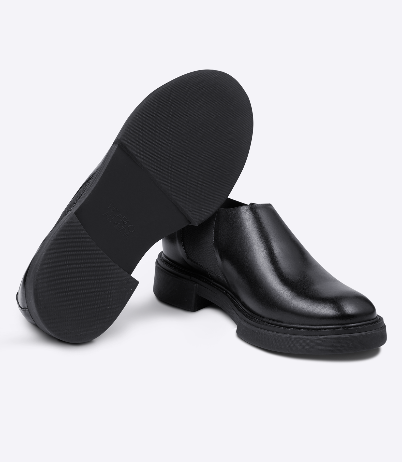 Mocassim Chelsea Preto