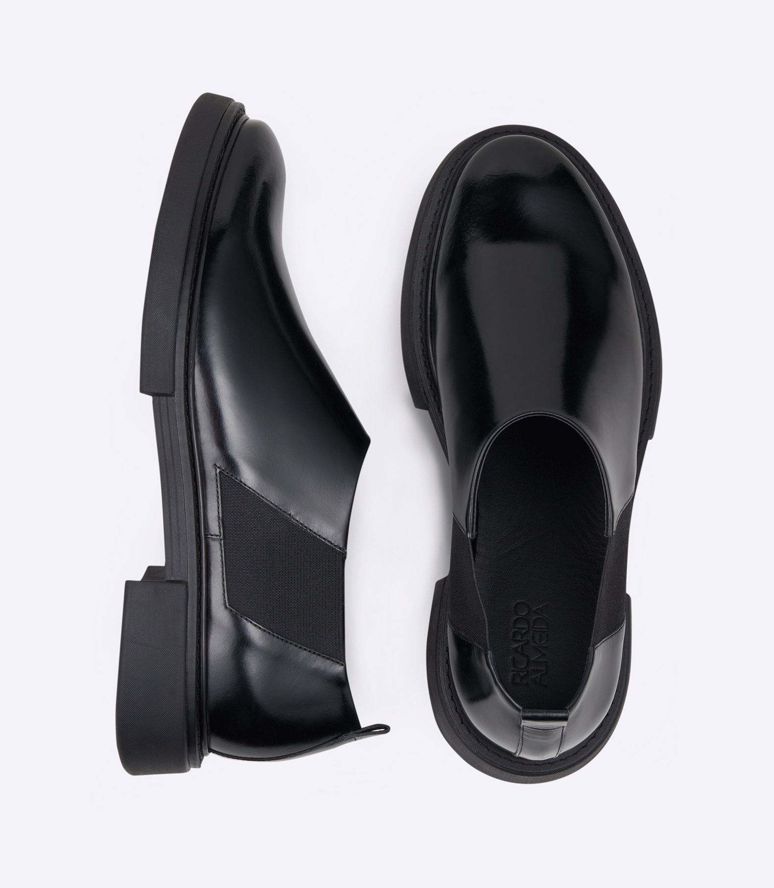 Mocassim Chelsea Preto
