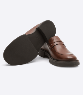 Mocassim Gravata Floater Marrom