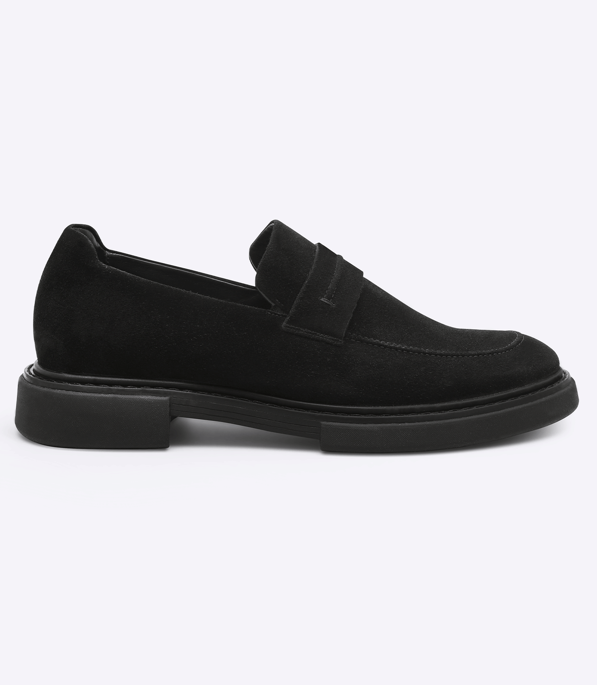Mocassim Gravata Camurça Preto