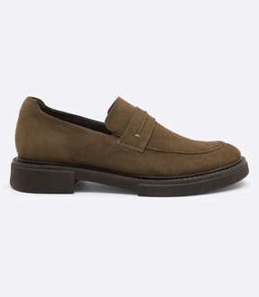 Mocassim Gravata Camurça Verde