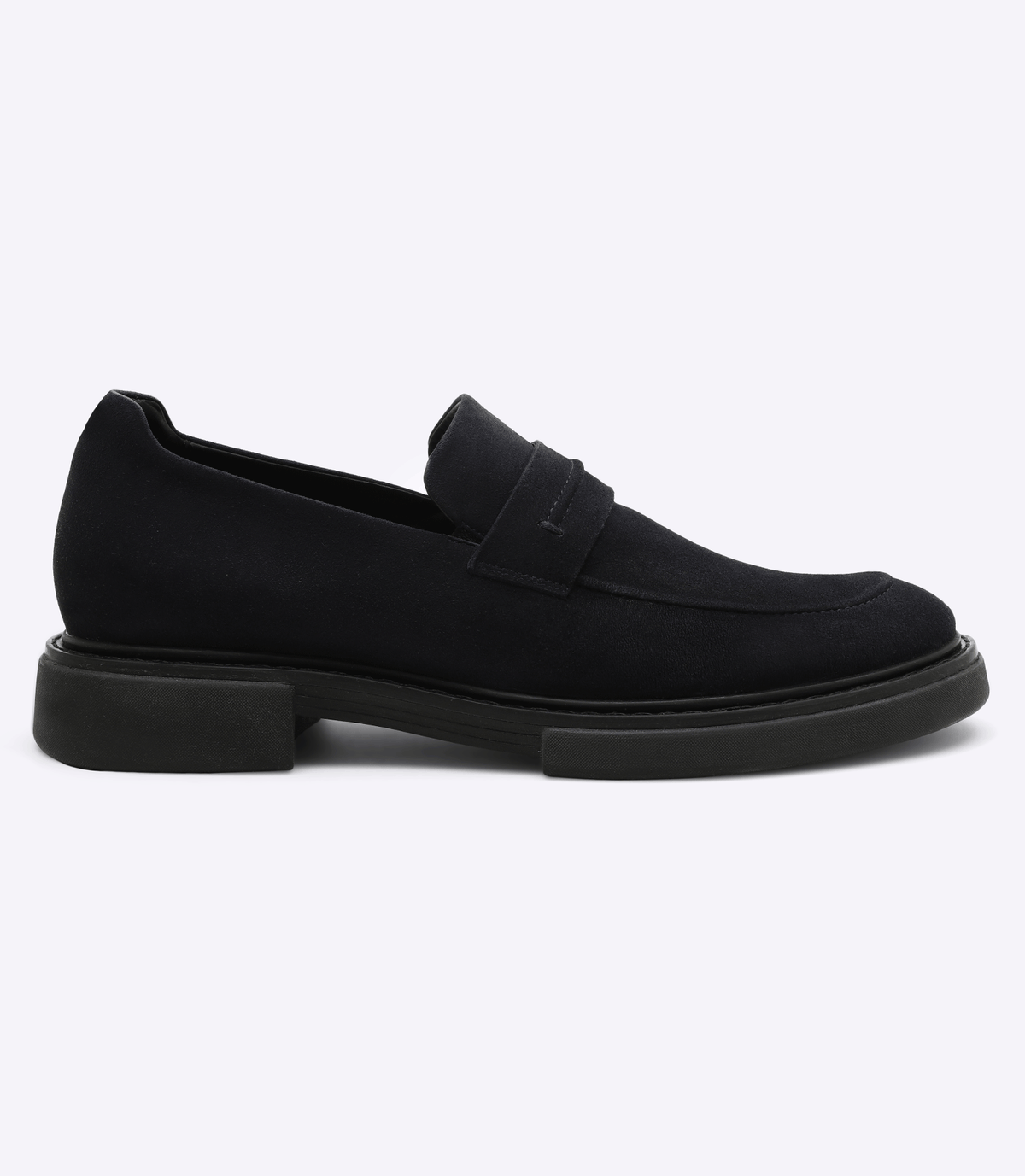 Mocassim Gravata Camurça Azul