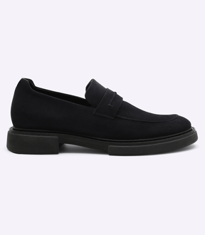 Mocassim Gravata Camurça Azul