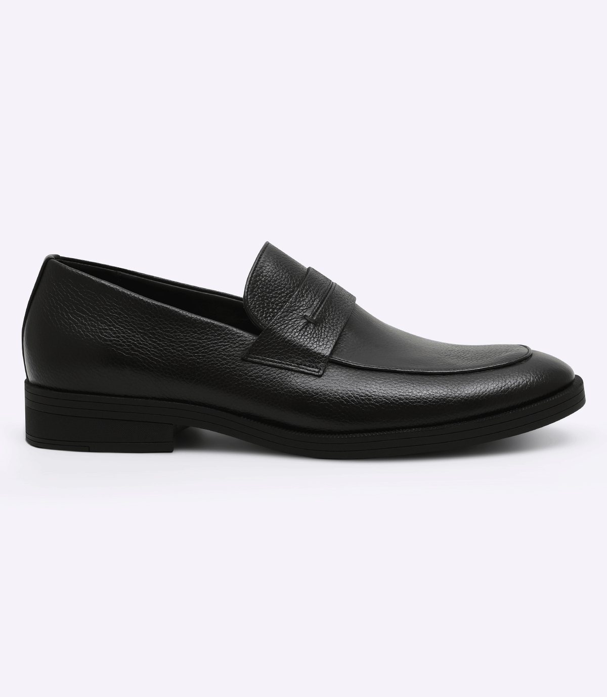 Mocassim Gravata Floater Sola Borracha Preto