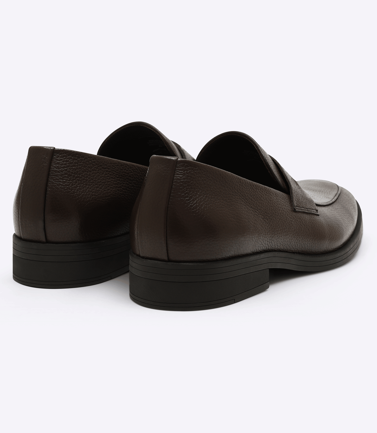 Mocassim Gravata Floater Sola Borracha Marrom