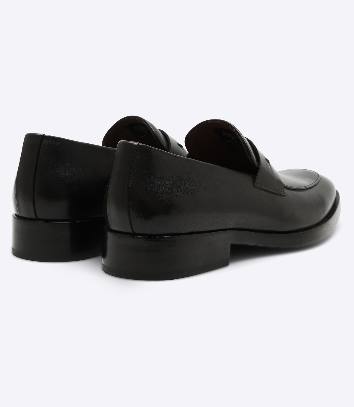 Mocassim Social Gravata Sola Couro Preto