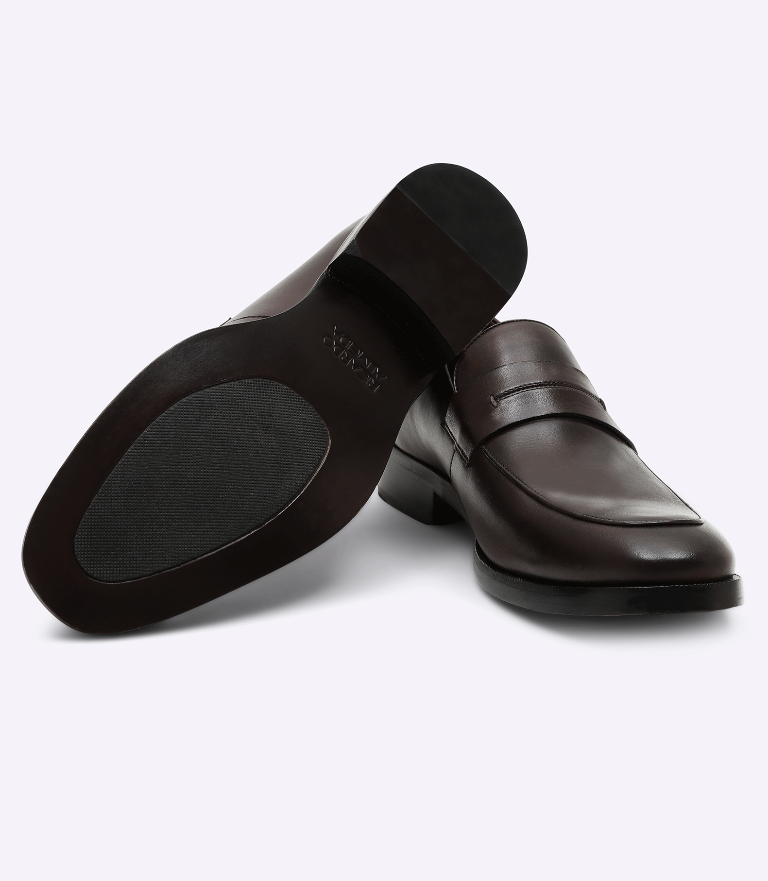 Mocassim Social Gravata Sola Couro Marrom