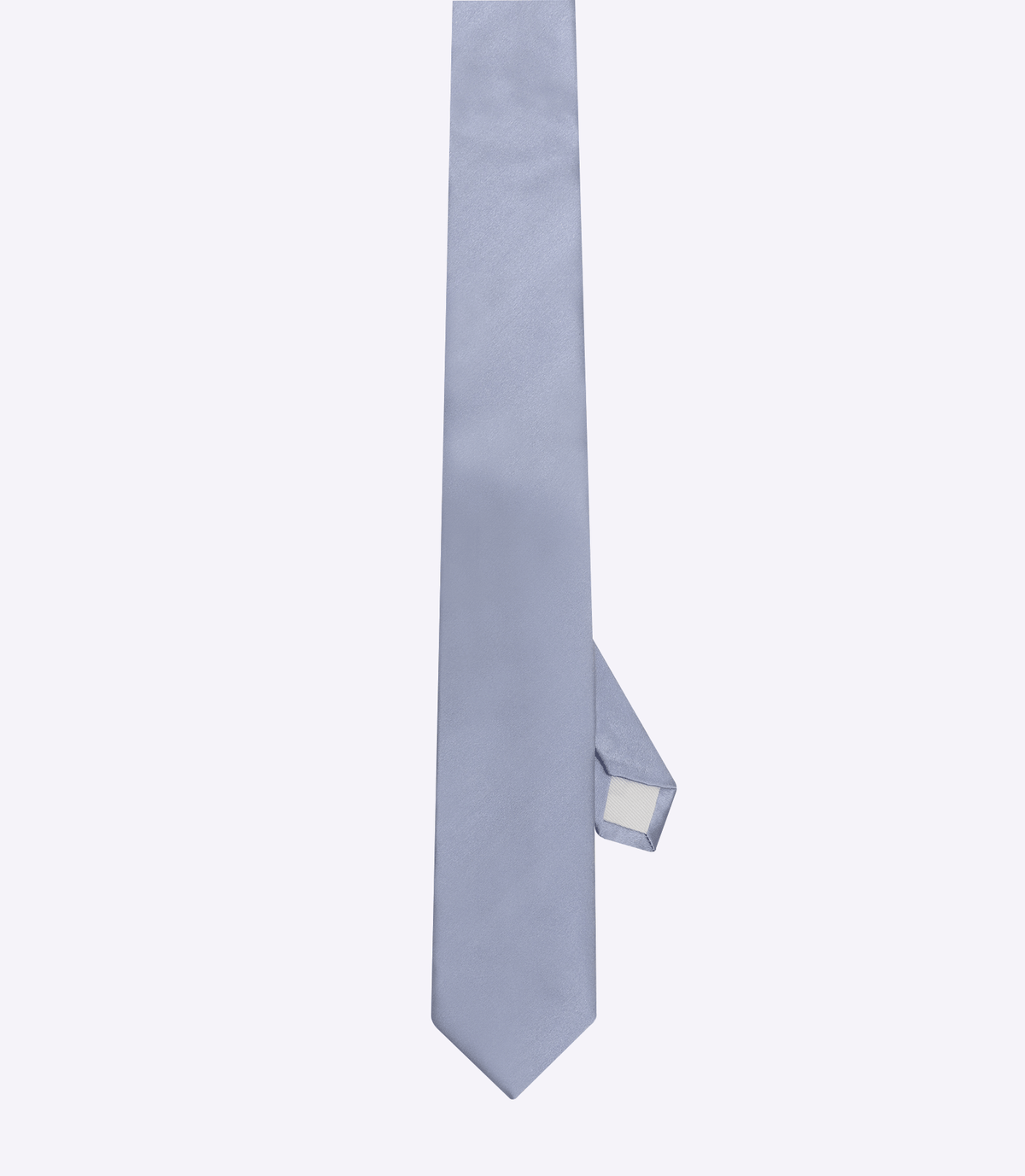 Gravata Cetim de Seda Azul