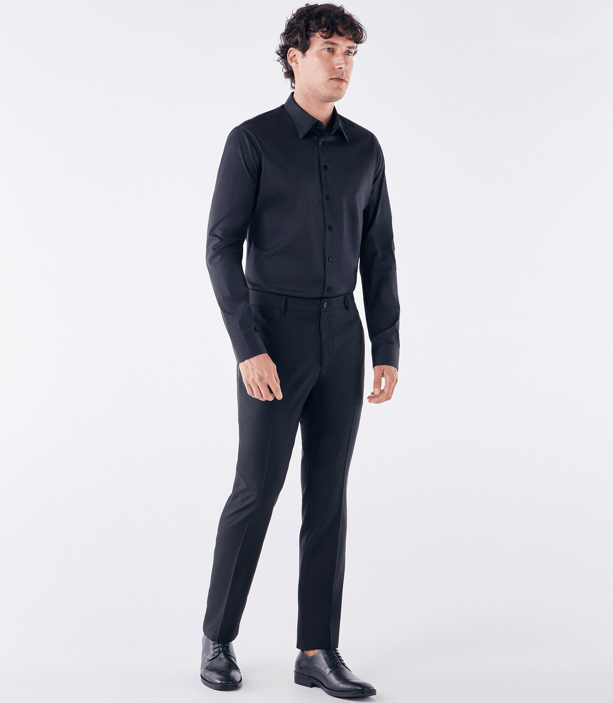 Camisa Social Manga Longa Austin Preto