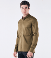 Camisa Tailor Air Pima com Bolso Verde
