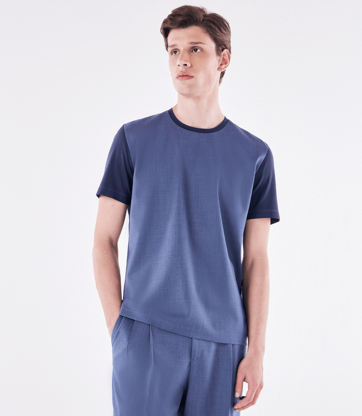 Camiseta Recorte Tailor Air Azul