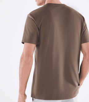 Camiseta Interloque Fio 140 Marrom