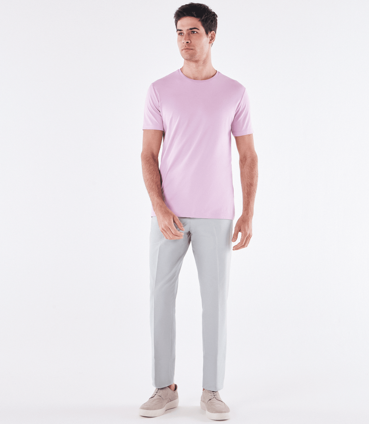 Camiseta Interloque Fio 140 Lilás