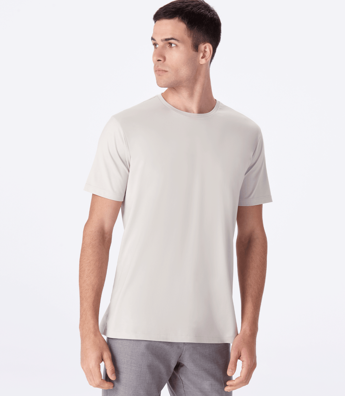 Camiseta Interloque Fio 140 Cinza