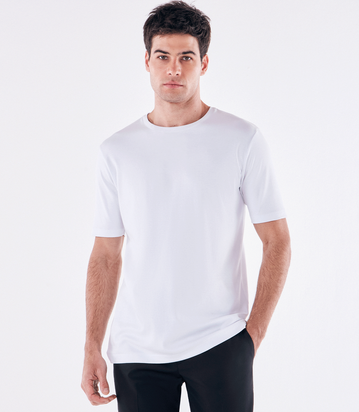 Camiseta Interloque Fio 140 Branco