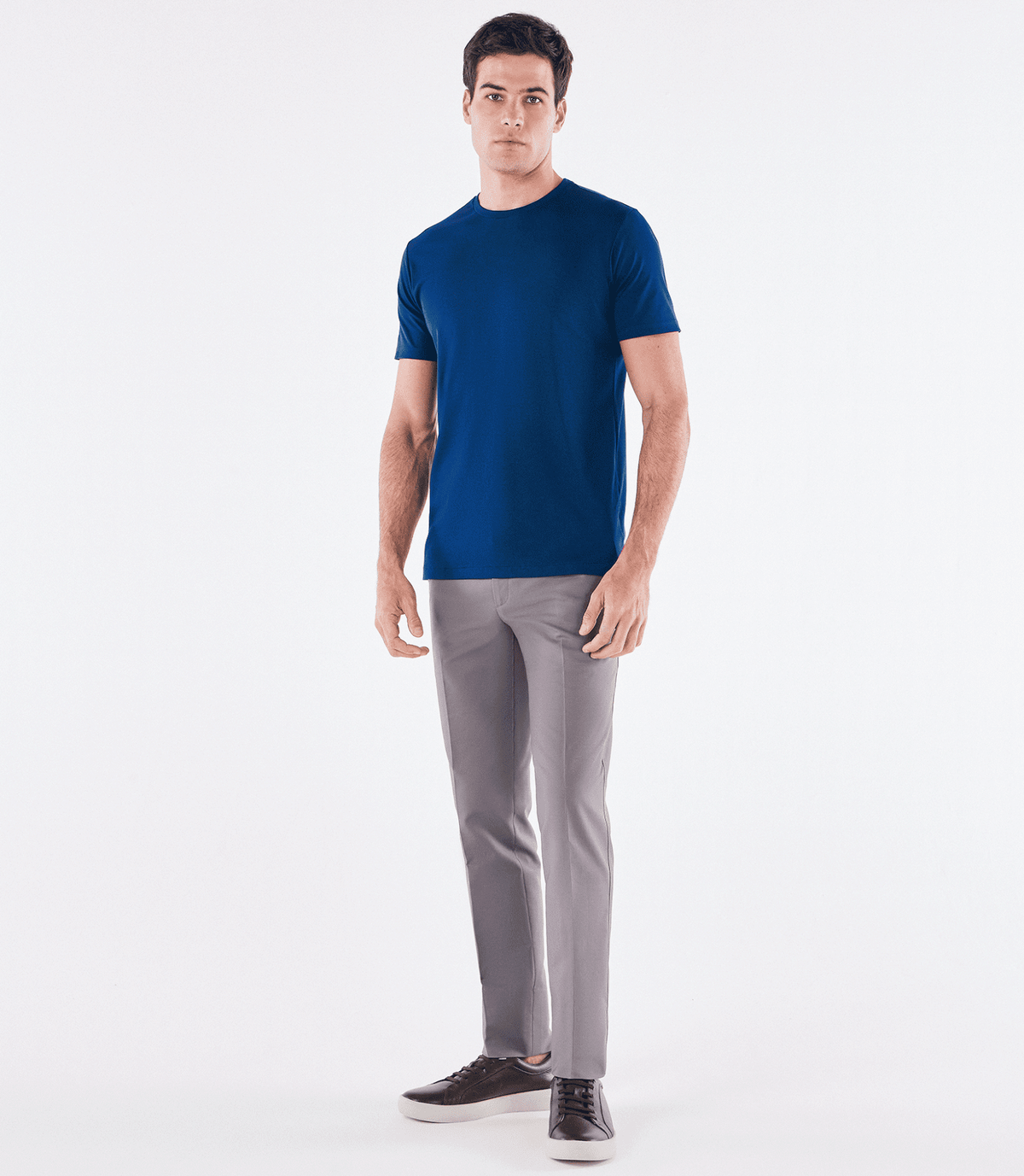 Camiseta Interloque Fio 140 Azul