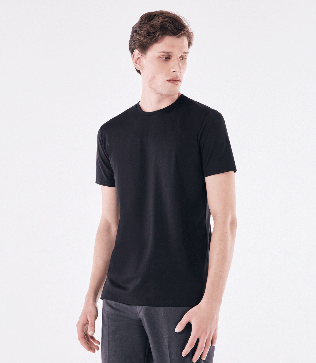 Camiseta Interloque Fio 140 Preto