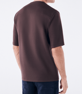 Camiseta Zíper Homemeeting Marrom