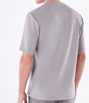 Camiseta Zíper Homemeeting Cinza