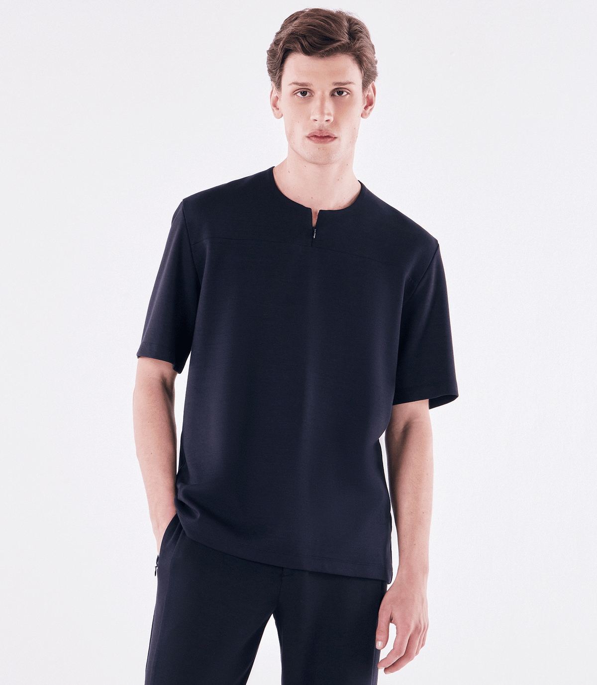 Camiseta Zíper Homemeeting Preto